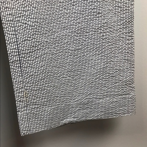 J.Crew Factory White Seersucker Pants 4 - Picture 6 of 7